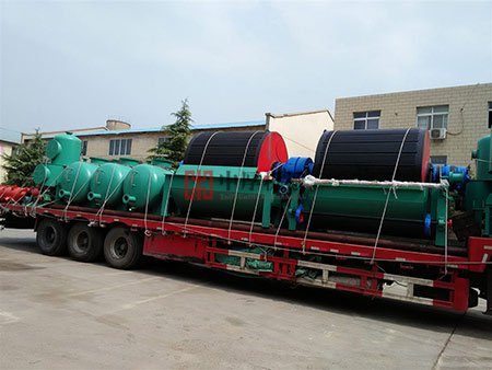 筒形外濾式真空過濾機(jī)發(fā)貨